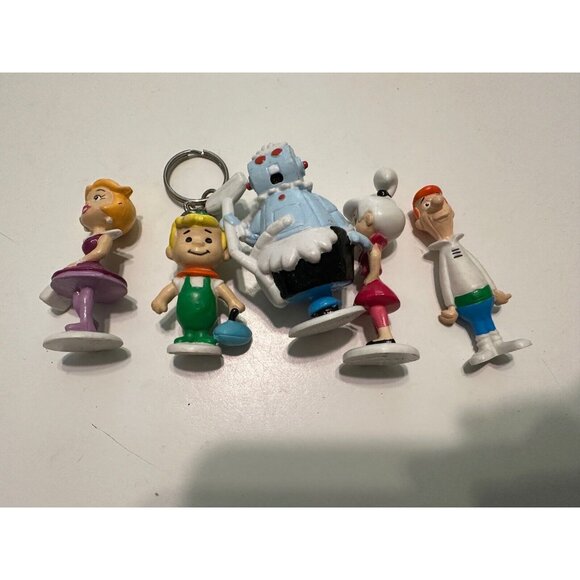 Vintage 1990 APPLAUSE JETSONS PVC FIGURES  Squeep Jane Elroy Judy George Rosey - Picture 2 of 10
